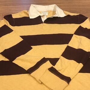 J Crew Jersey size small, long sleeve Polo Shirt